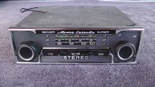 P31 oldtimer autoradio - autoradio, becker