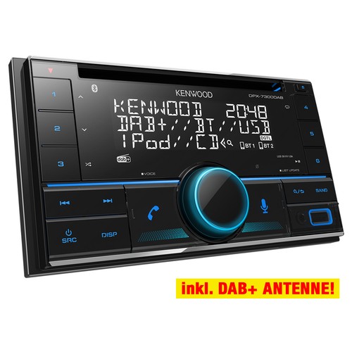 Kenwood din dpx7300dab auto - kenwood,