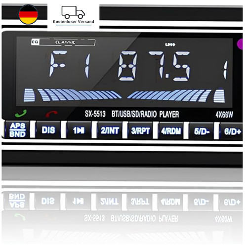Classic car stereo bluetooth - stereo,