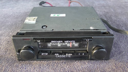 P25 oldtimer autoradio becker - p25,