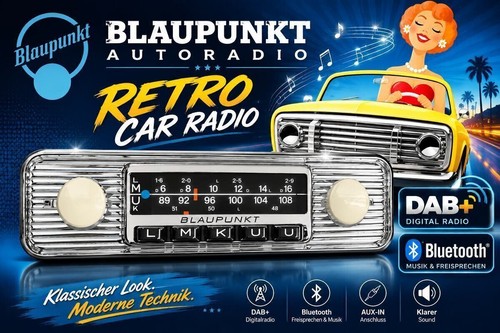 Oldtimer autoradio blaupunkt - oldtimer,