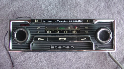P13 oldtimer autoradio becker - oldtimer,