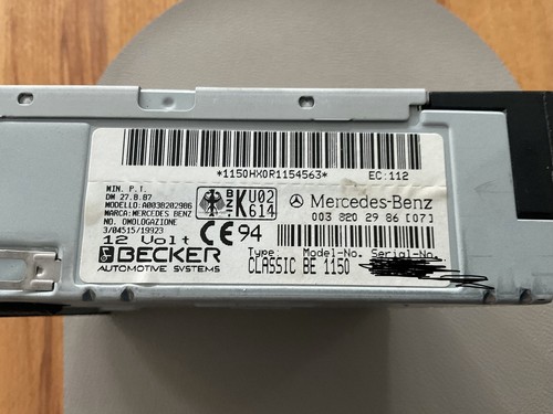Becker classic be1150 - becker,
